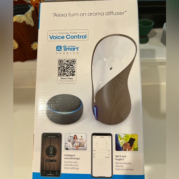 NIB Atomi Smart Aroma Dual Action Diffuser and Humidifier - Picture 9 of 12